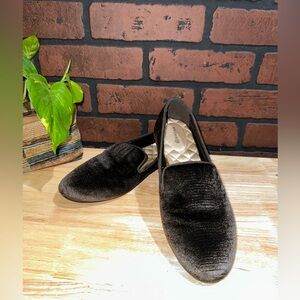 Birdies Dark Velvet Women's Slip-Ons